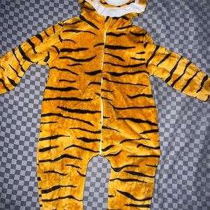 Tiger Striped Toddler Costume